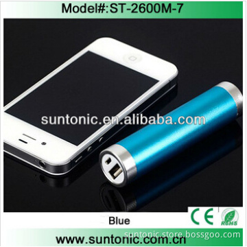 Universal Portable Power Bank 2600mAh for All Mobile Phones